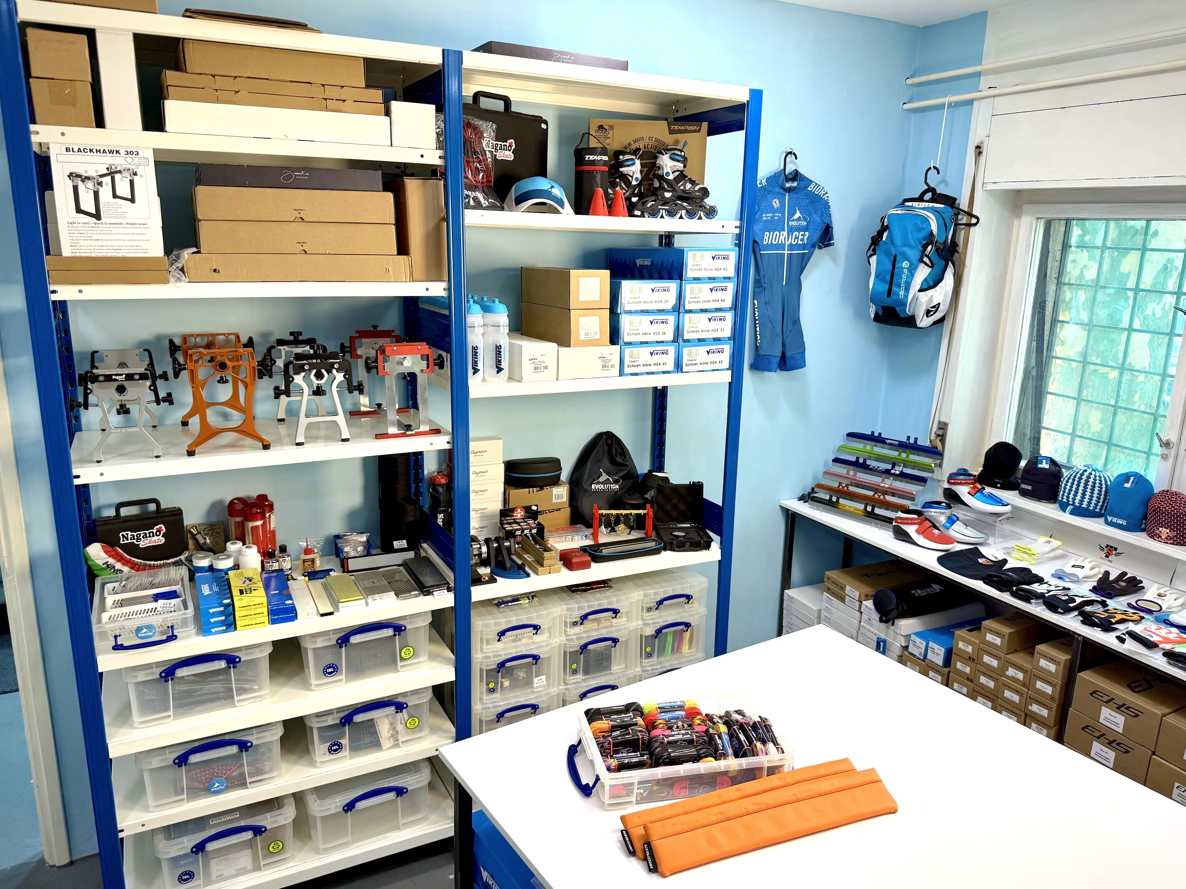 Evolution Speed Skating Showroom