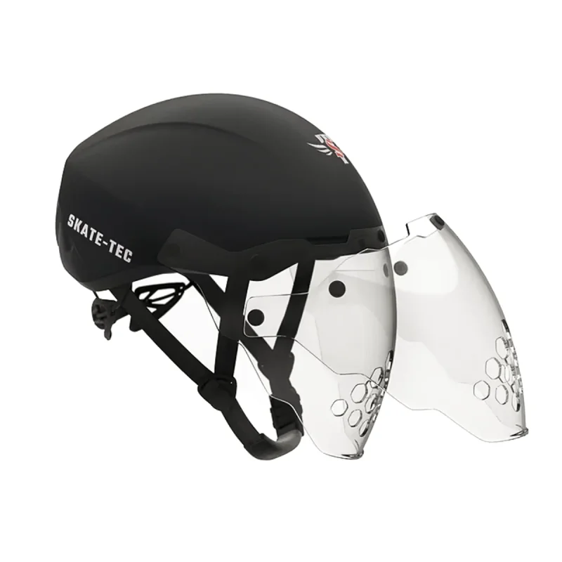 Skate-Tec 025 Visor Helmet